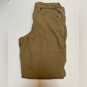 Womens Universal Thread khaki Destroyed Hi Rise Jegging pants size 8 / 29S  SG